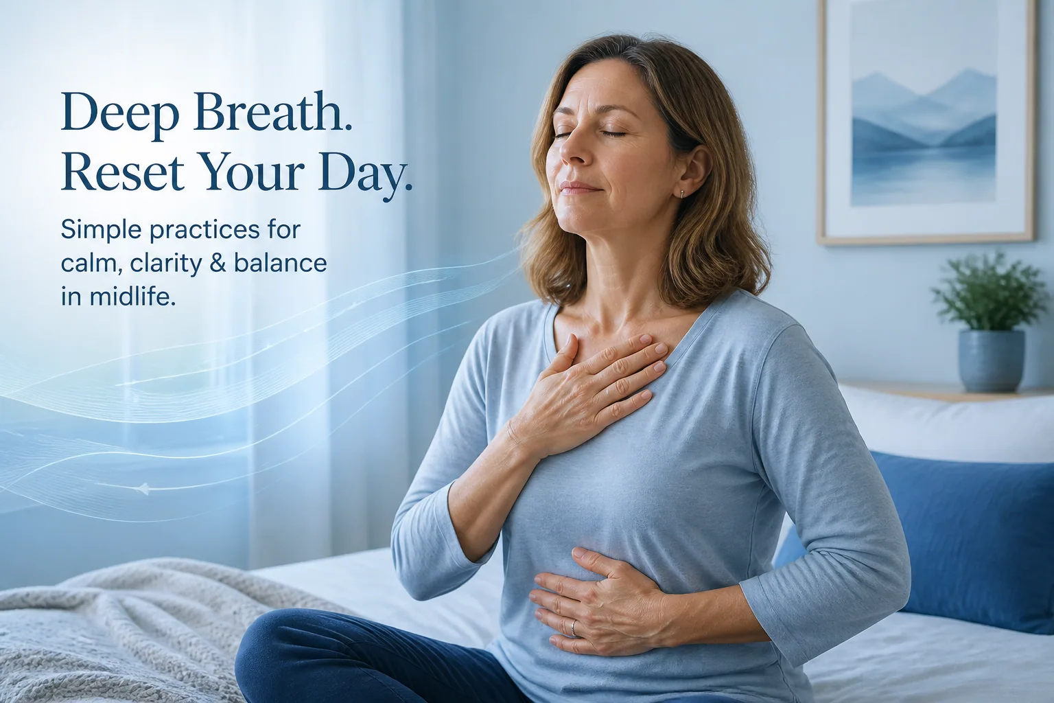 Breathe Through the Change: How Breathwork Can Ease Menopause Symptoms Naturally