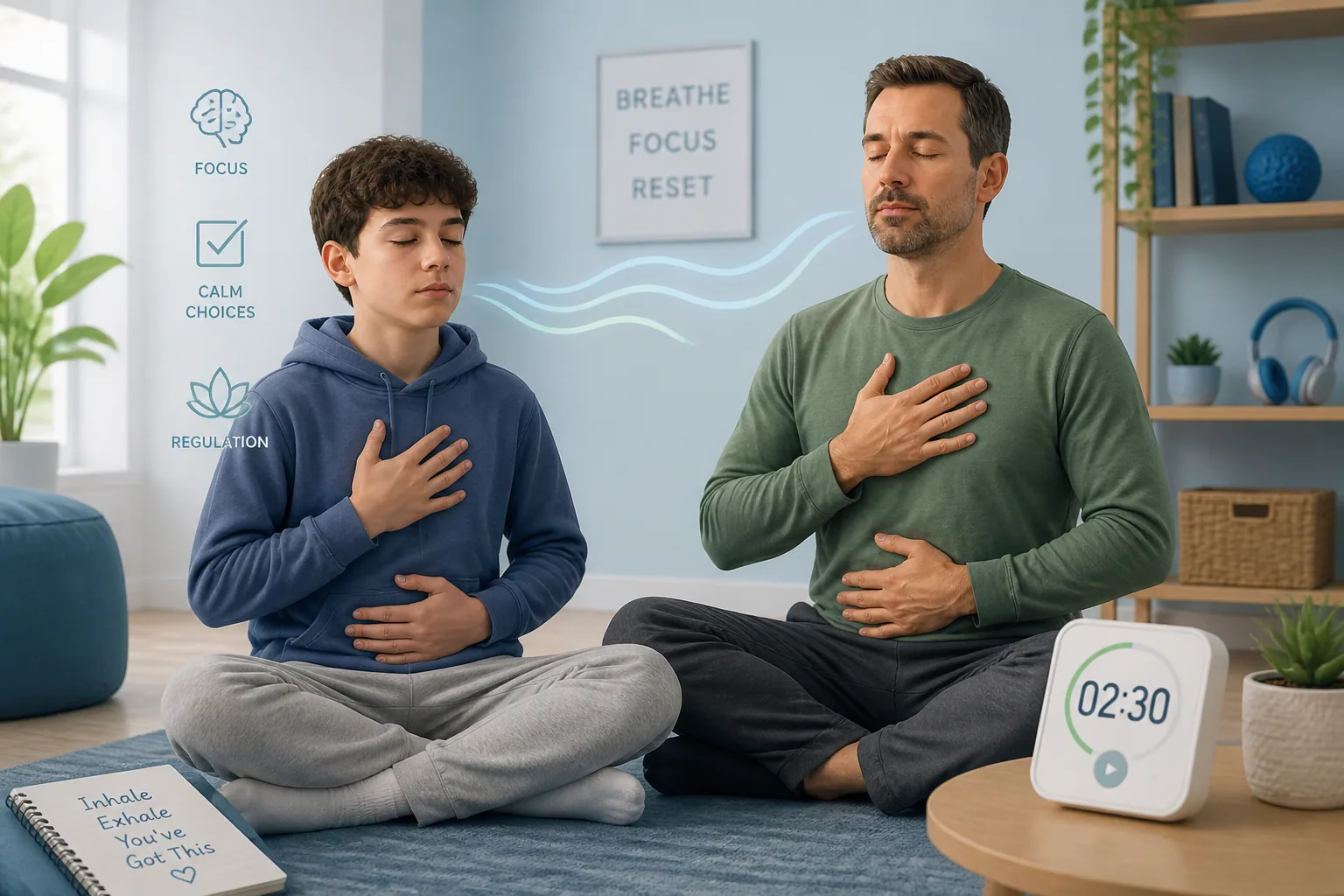 Breathwork & Neurotypes: Techniques to Calm the ADHD Mind and Support ADHD Brains